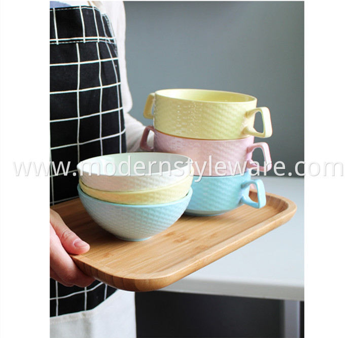 Bowls with Handles